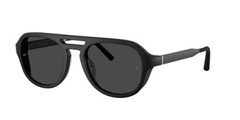 Das Bild zeigt die Oliver Peoples Sonnenbrille OV5589SU R-13 700187 leicht seitlich.